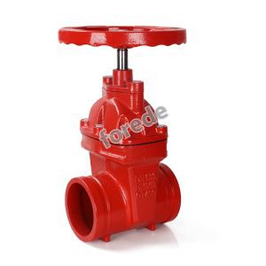 Non Rising Stem Groove Gate Valve