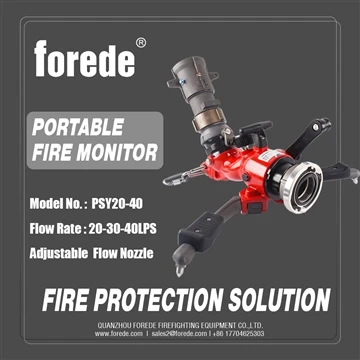 Hva er Portable Ground Firefighting Monitor