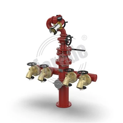 Hydrant Mount Monitor For Fire